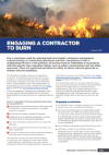 Picture of Engaging a Contractor to Burn