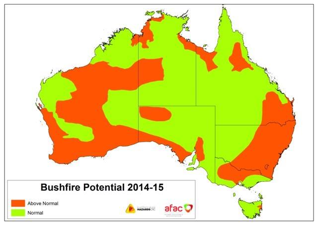 Bush Fire Risk 2014-15