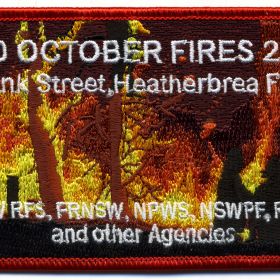 2013 - Hank Street, Heatherbrea 'Red October 2013' patch