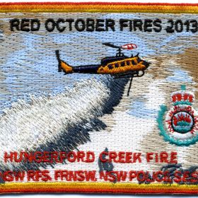 2013 - Hungerford Creek 'Red October 2013' patch