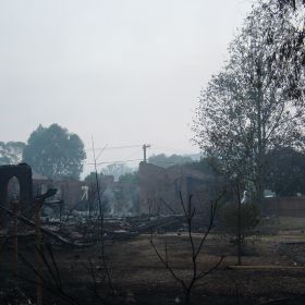 Canberra fires aftermath, 2003. Photo: Matt Sun.