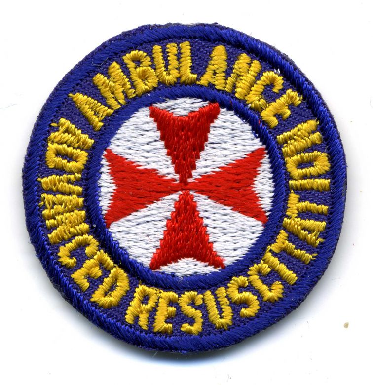1992 - Ambulance Advanced Resuscitation patch