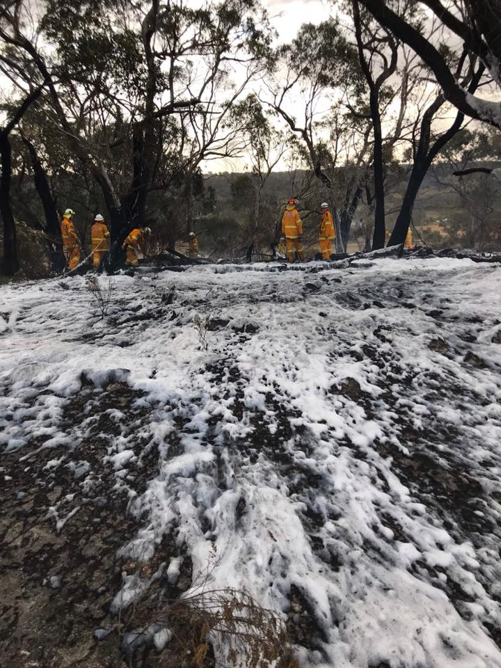 Spring Gully Road Fire 1 