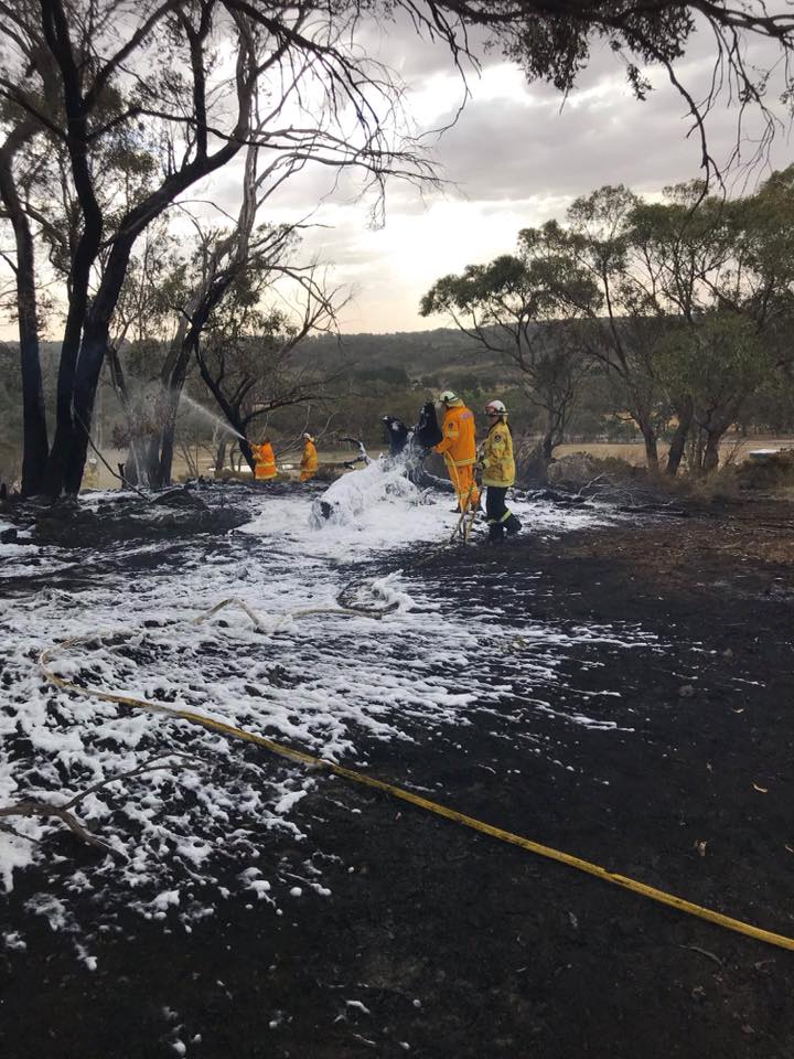 Spring Gully Road Fire 2