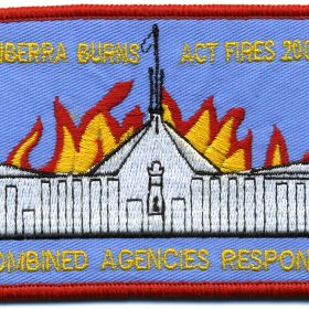 2003 - 'Canberra Burns' ACT Fires patch