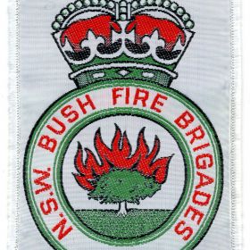 1973 - White NSW Bush Fire Brigades patch