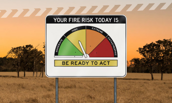 Fire danger ratings give you an indication of the consequences of a fire if one was to start