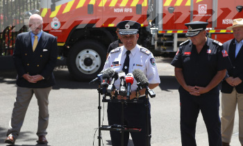 News and Media - Shane Commissioner Shane Fitzsimmons