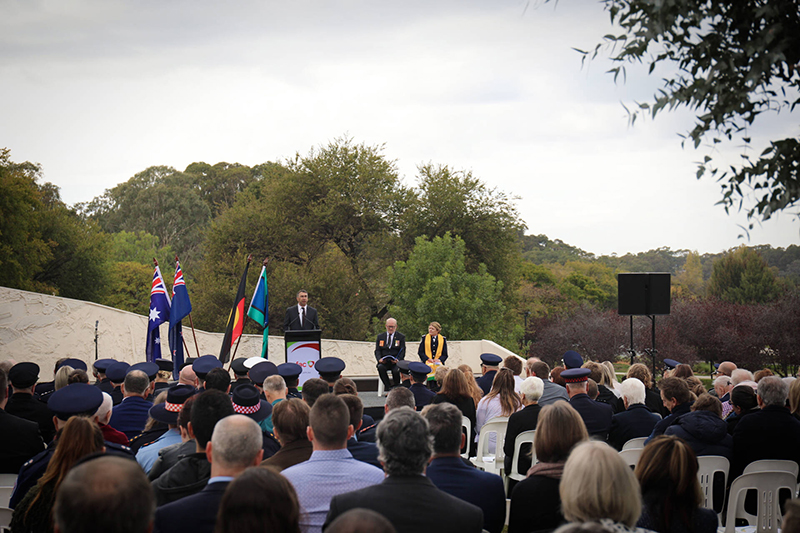 National Memorial Service Canberra 2019