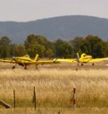 Cowra Airport during the Decca Fire