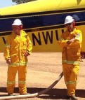 Larras Lee airstrip in operation for Baldry Fire