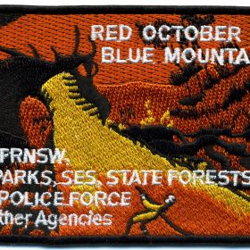 Red October Blue Mountains patch, 2013