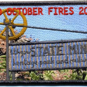Red October State Mine Fire patch, 2013