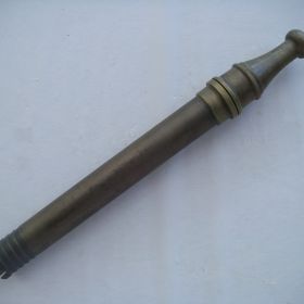 1940s Brass Copper Branch to suit 1 hose and Nozzle bsp 36 280mm with aperture