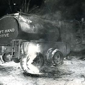 Tanker Fire near Sydney, 1969