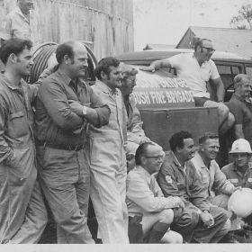 Faulconbridge Crew on International Tanker, 1972