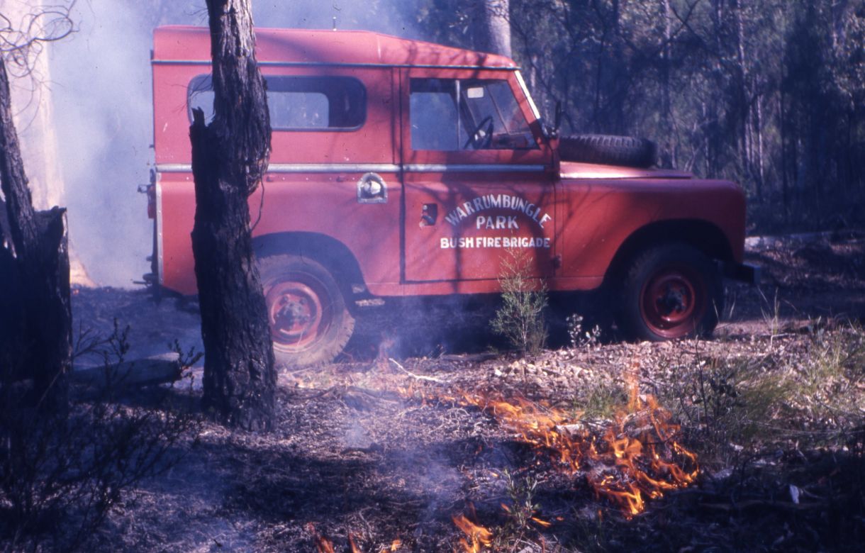 Warrumbungles hazard reduction, 1975