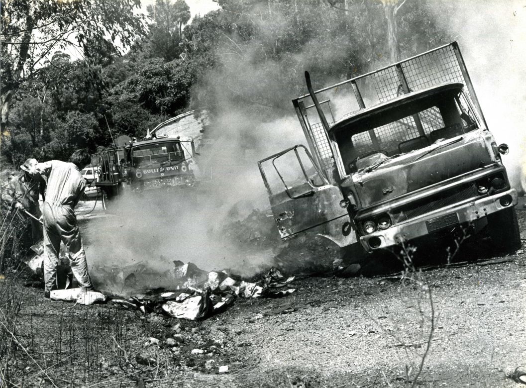 Bulli Truck Fire, 1980