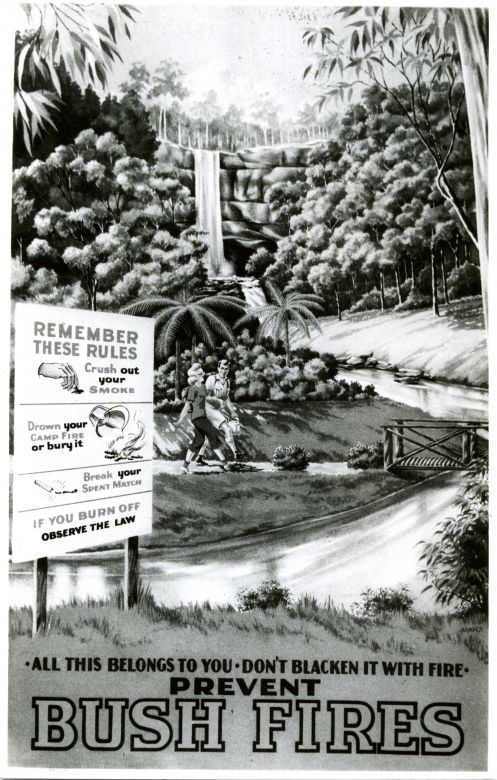 Remember the Rules Prevent Bush Fires, 1944