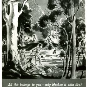 Prevent Bushfires, 1945