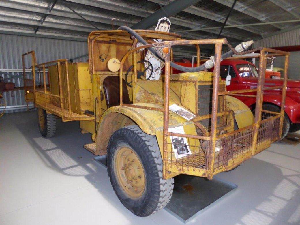 1942 Ford Canada Blitz, 1953 purchased by Quandary Pucawan BFB Temora, 2014 NSW RFS Temora CEC