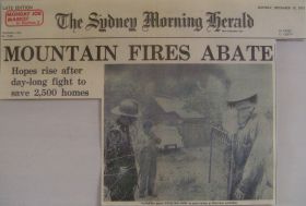 Blue Mountains Fires December 19, 1977 