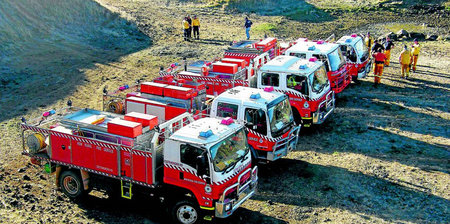 Up hill, down hill; the RFS in training