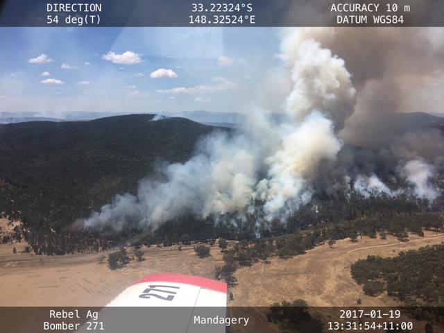 Mandagery Road, Parkes Fire 7 