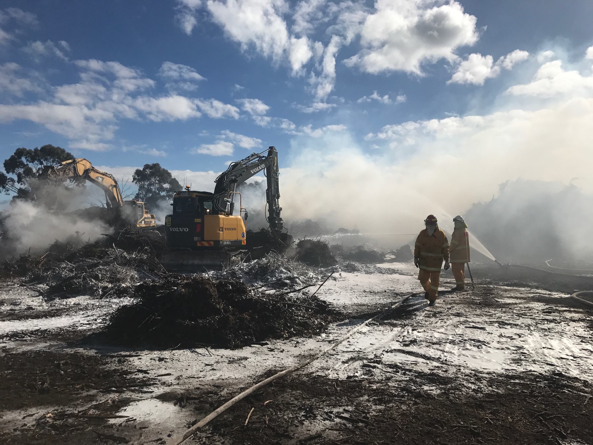 Orange City Council Landfill fire 6