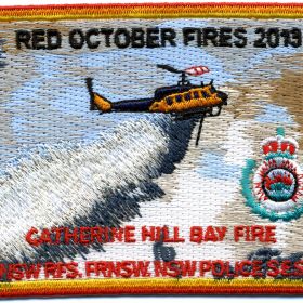 2013 - Catherine Hill Bay 'Red October 2013' patch