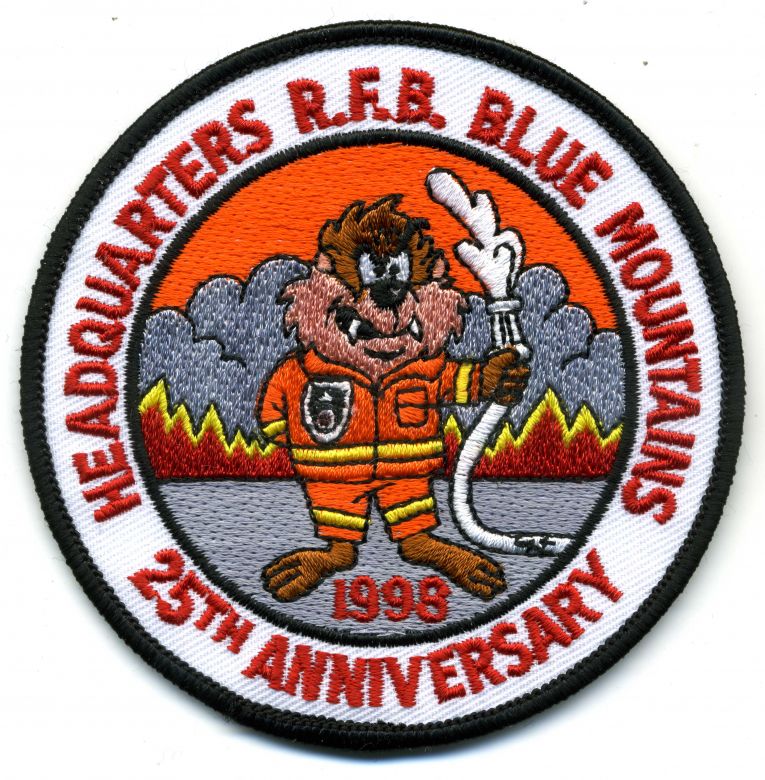 1998 - Blue Mountains HQ 25th Anniversary patch