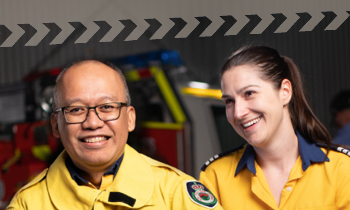 Volunteering with the NSW RFS NSW RFS volunteers