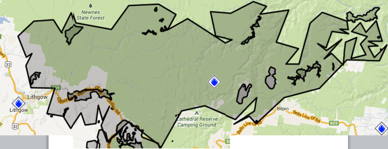 State Mine Fire (Lithgow and Blue Mountains Local Government areas)