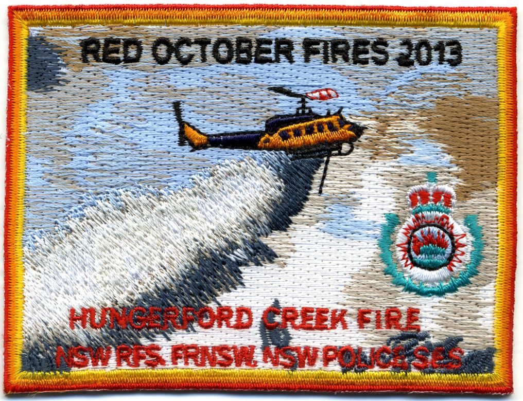 2013 - Hungerford Creek 'Red October 2013' patch