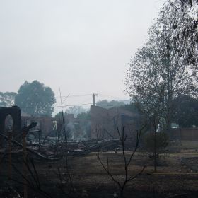 Canberra fires, 2003 Canberra fires aftermath, 2003. Photo: Matt Sun.