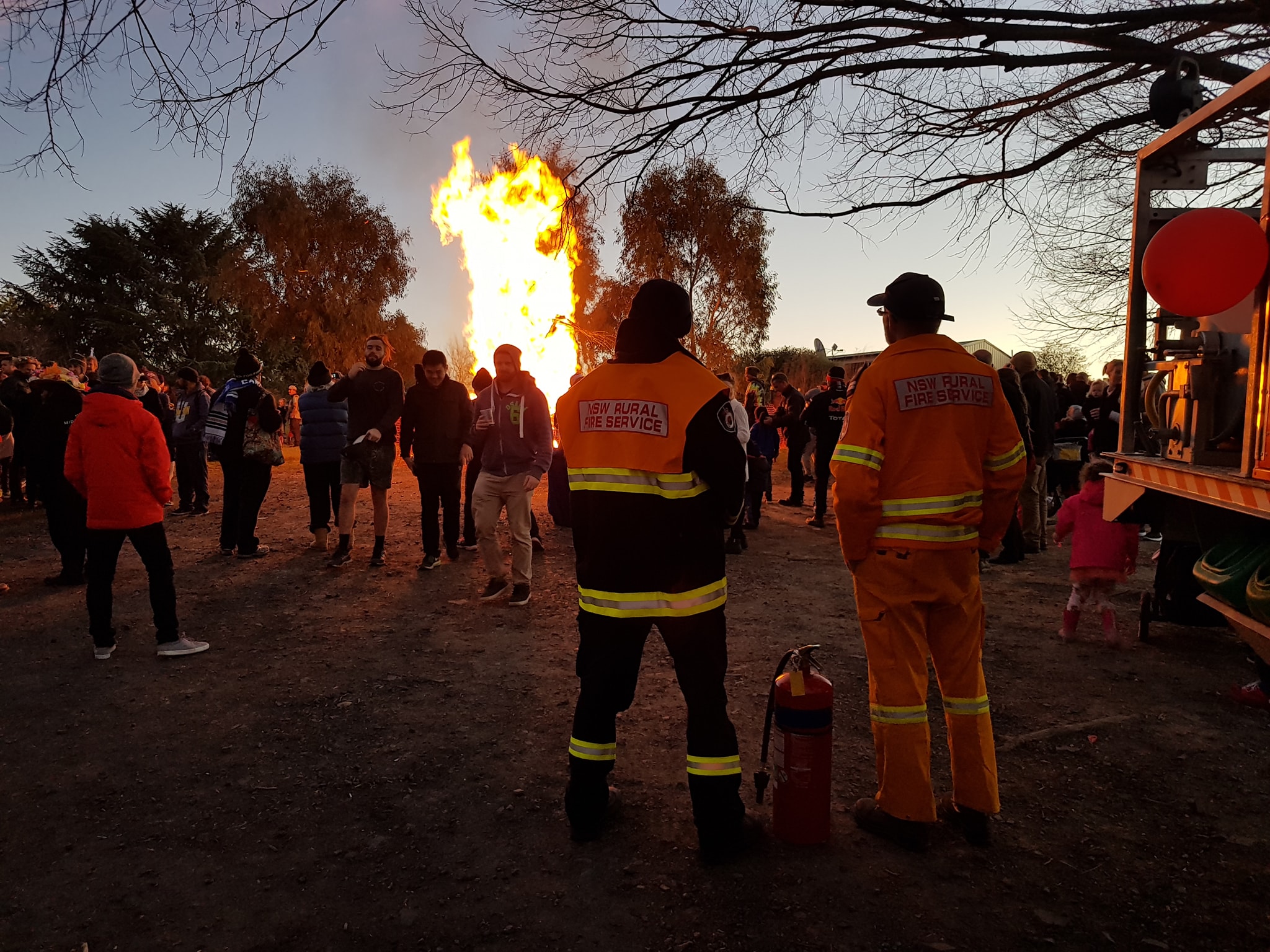 Newbridge Winter Solstice NSW Rural Fire Service