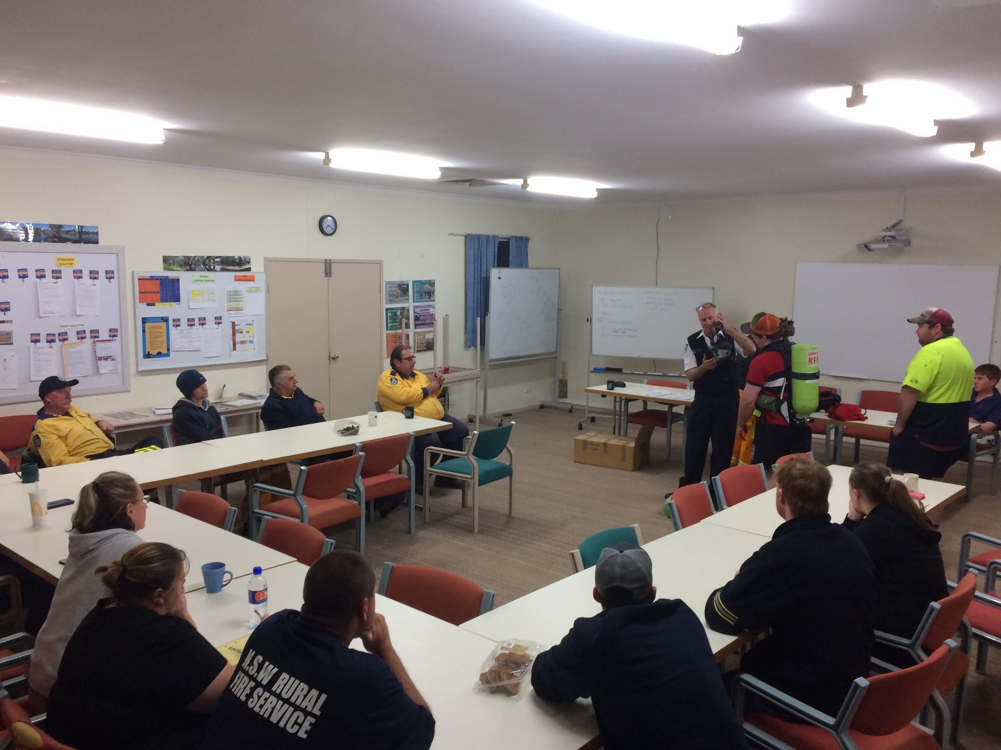 CABA training for Waugoola Brigade 1