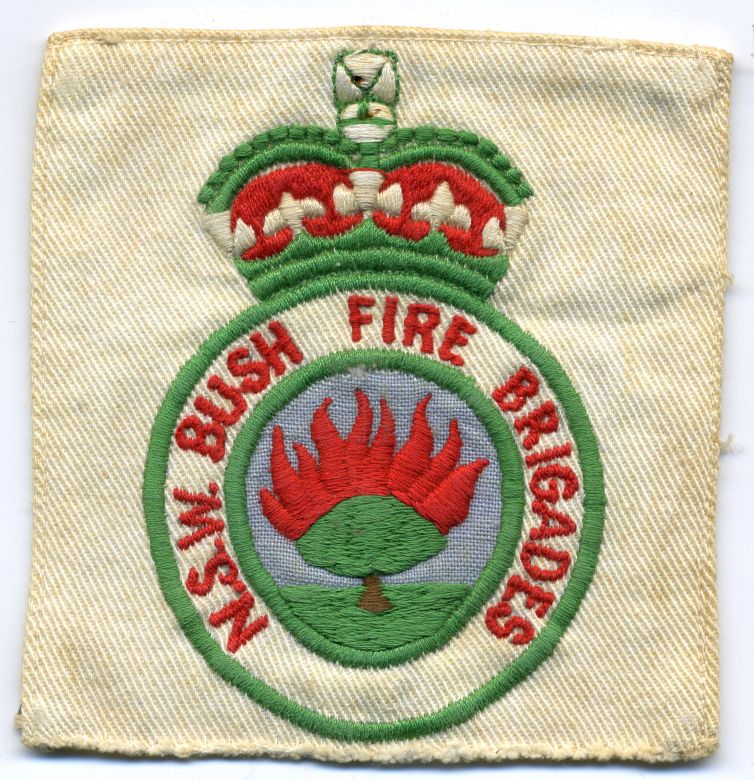 1970 - White NSW Bush Fire Brigades patch