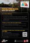 Total Fire Ban Factsheet