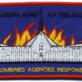 2003 - 'Canberra Burns' ACT Fires patch