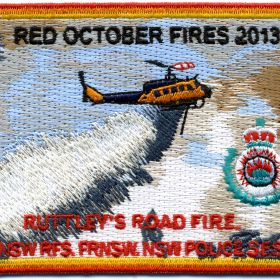 2013 - Ruttleys Road 'Red October 2013' patch