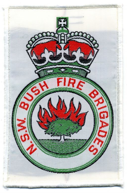 1973 - White NSW Bush Fire Brigades patch