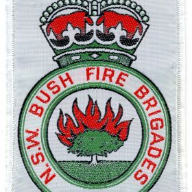 1973 - White NSW Bush Fire Brigades patch