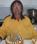 Colin Kearl turns 50.jpg Colin Kearl and his cake
