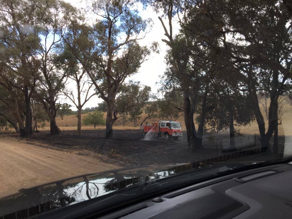 South Bowan Park Road Fire 1 