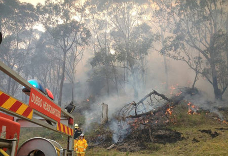 Bush Fire Emergency October 2013