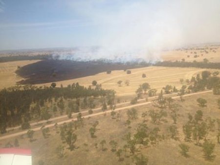 Gunningbland Road Fire