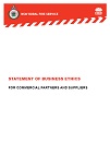 Cover of the Statement of Business Ethics