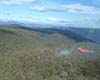 Aviation drop over Round Waterhole fire. Photo by Tim Butcher