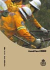 Cover of NSW RFS 2008-2009 Annual Report